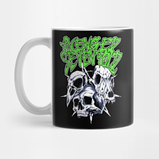 avenged skull pile Mug